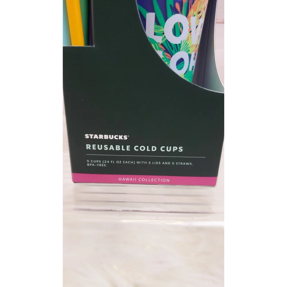 Starbucks Hawaii Grande Reusable Cold Cups